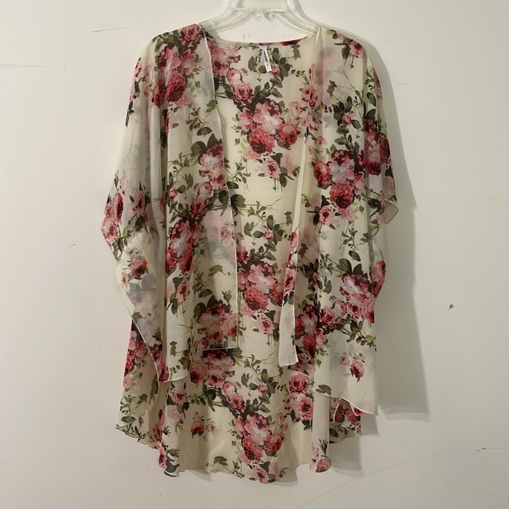 Floral Lightweight Kimono/Wrap